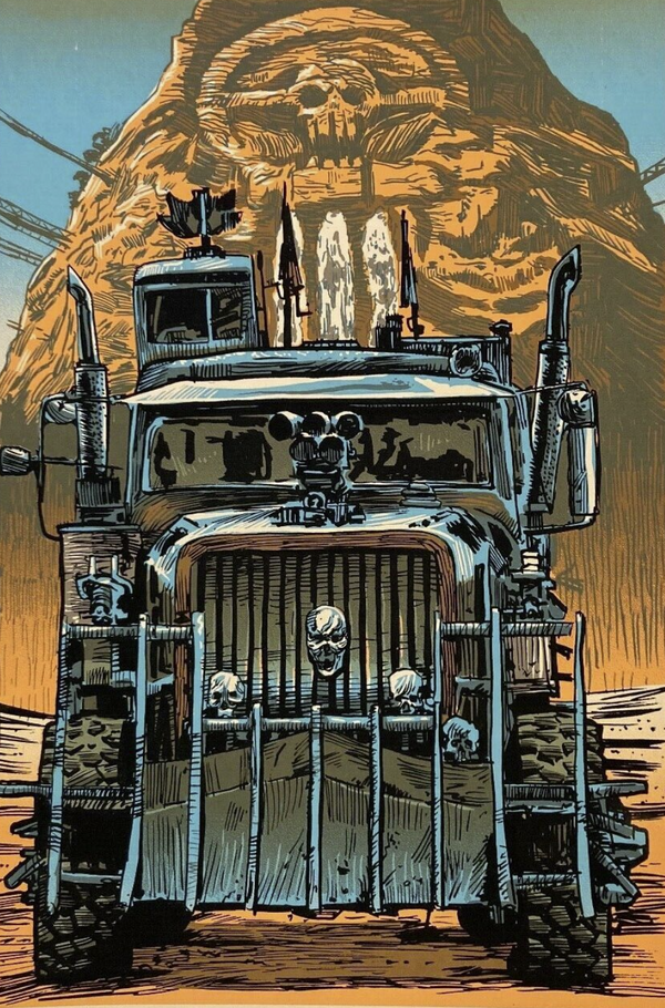 Fury Road Mad Max Silkscreen by Tim Doyle