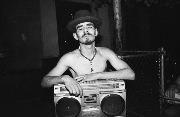 Jay and the Boombox B-Boys Archival Print by Ricky Flores