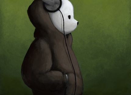 Low Fidelity Green Archival Print by Luke Chueh