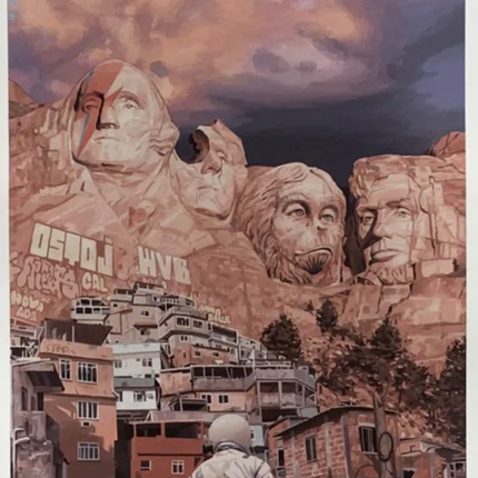 Mount Rushmore AP Archival Print by Scott Listfield