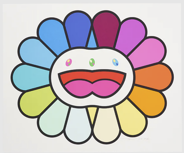 版画 Multicolor Double Face yellow ▷ Multicolor Double Face (Yellow) by Takashi Murakami, 2020