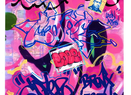 NYC Subway Map VII The Goat Archival Print by Cope2- Fernando Carlo