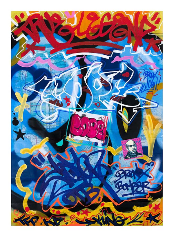 NYC Subway Map VII True Legend Archival Print by Cope2- Fernando Carlo