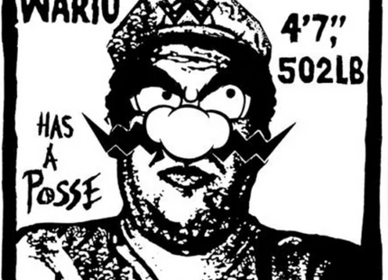 Obey Wario, Destroy Mario Silkscreen Print by Nate Duval