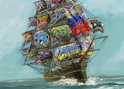 Oil and Water 2022 Giclee Print by Dave Pollot