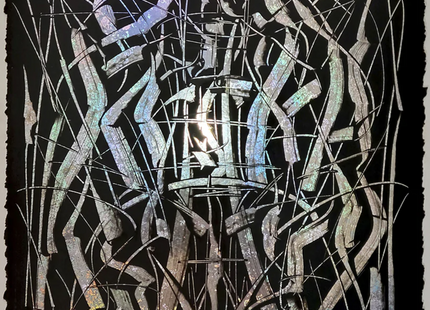 Opal Whipz 19 Original Acrylic Painting by Saber