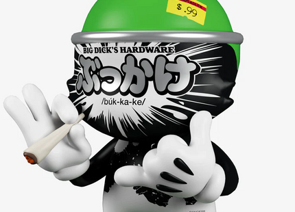 Pakalolo Green SuperKranky SuperPlastic Art Toy by OG Slick