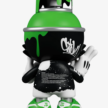 Pakalolo Green SuperKranky SuperPlastic Art Toy by OG Slick