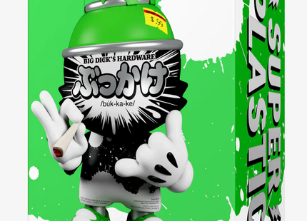 Pakalolo Green SuperKranky SuperPlastic Art Toy by OG Slick