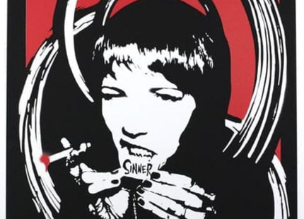 Sinner AP Silkscreen Print by Lee Eelus
