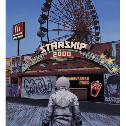 Starship 2000 Giclee Print by Scott Listfield