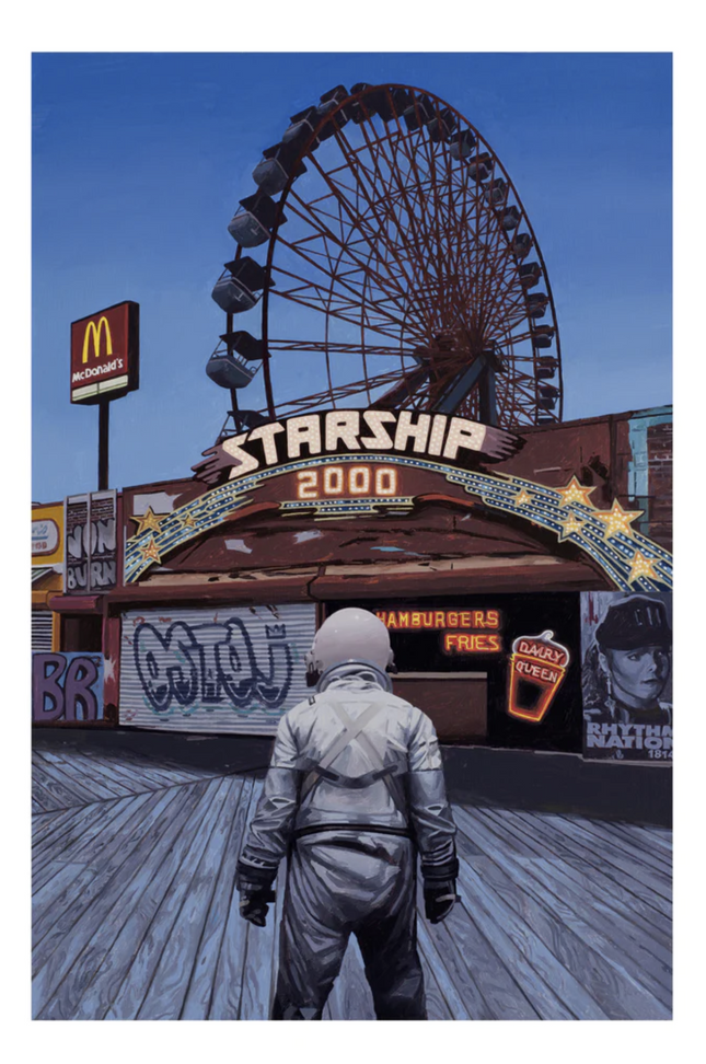 Starship 2000 Giclee Print by Scott Listfield
