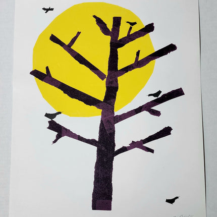 Sun Tree AP Silkscreen Print by Nate Duval