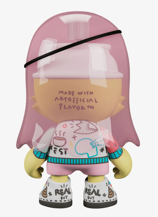 SuperGhost SuperKranky SuperPlastic Art Toy by Sket-One x GucciGhost- Trevor Andrew