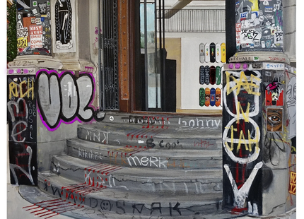 Supreme NYC HPM Acrylic Archival Print by Daniel Loveridge