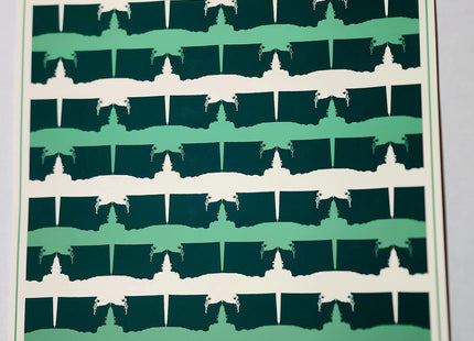 The Evergreen State Silkscreen Print by Nate Duval