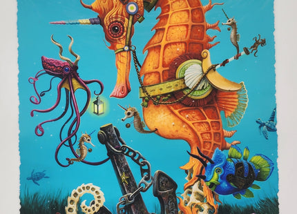 The Weight of Change Giclee Print by Dulk- Antonio Segura Donat