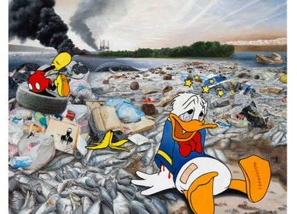 Tire Trouble Archival Print by ABCNT