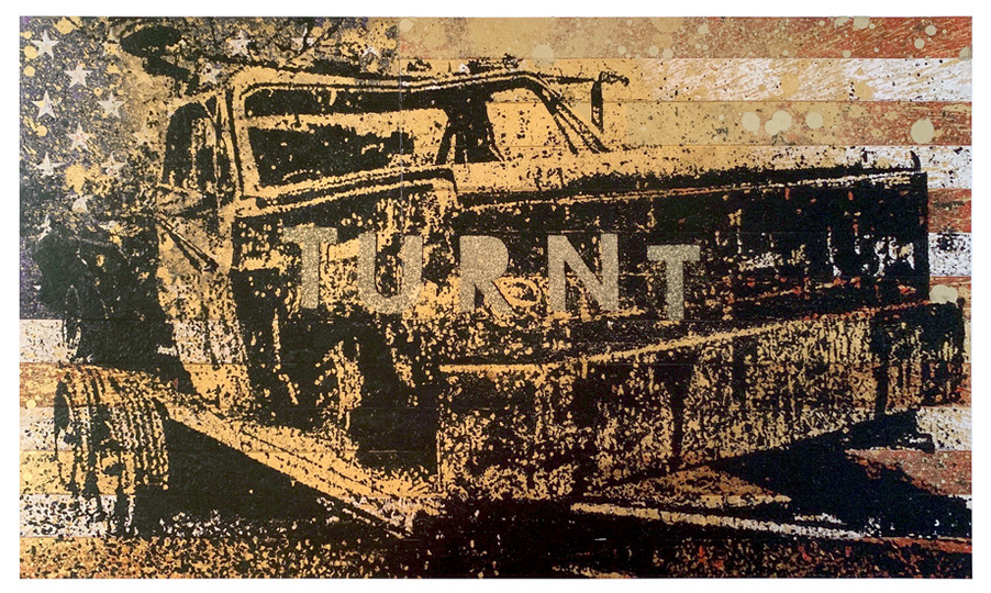 Turnt HPM Archival Print by Bask – Sprayed Paint Art Collection