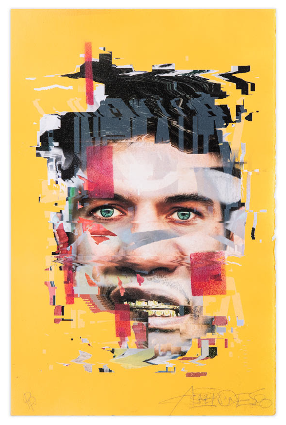 Unreality HPM Spray Paint Silkscreen Print by Askew One