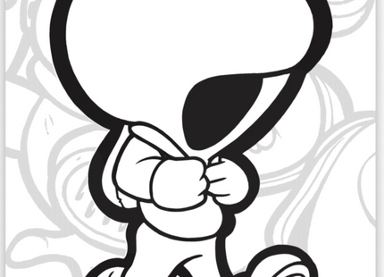 Walk Silkscreen Print by Vandul