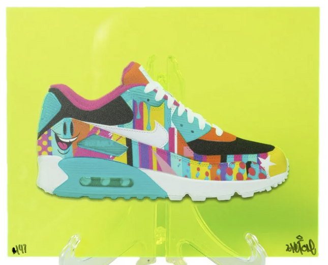 What the Sket Airmax 90 Archival Print on Acrylic by Sket-One