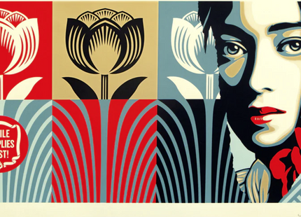 While Supplies Last Large Format Serigraph Print by Shepard Fairey- OBEY