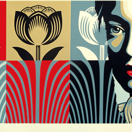 While Supplies Last Large Format Serigraph Print by Shepard Fairey- OBEY