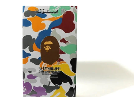 A Bathing Ape 28th Anniversary 400% Gray Be@rbrick x Bape- A Bathing Ape