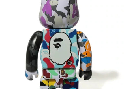 A Bathing Ape 28th Anniversary 400% Gray Be@rbrick x Bape- A Bathing Ape