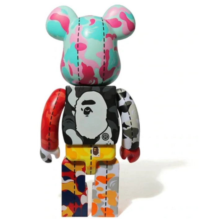 A Bathing Ape 28th Anniversary 400% Pink Be@rbrick x Bape- A Bathing A ...