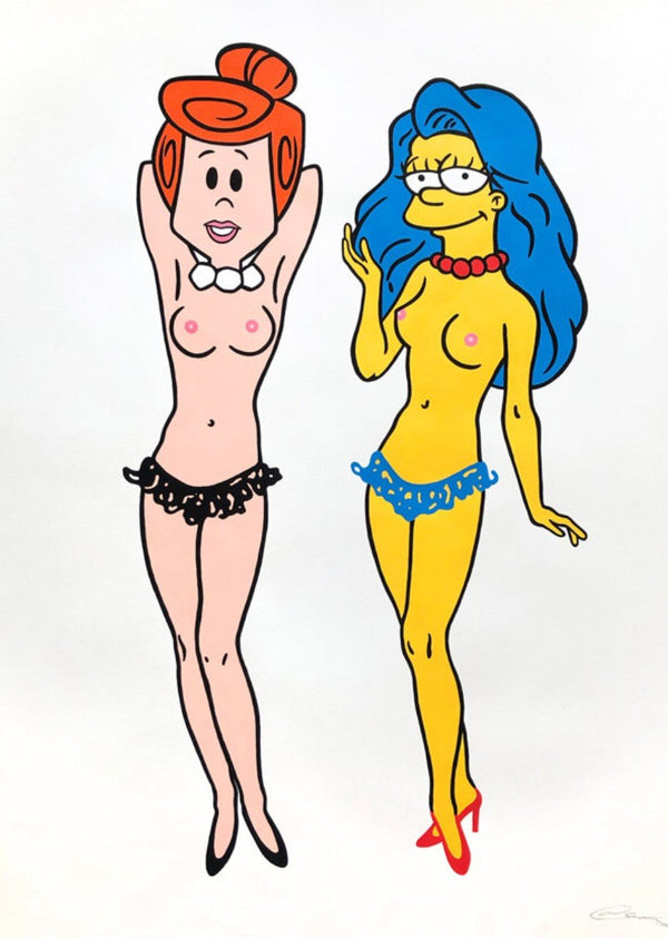 A Night On The Town Original Acrylic Painting by Aaron Craig- Pop Mash