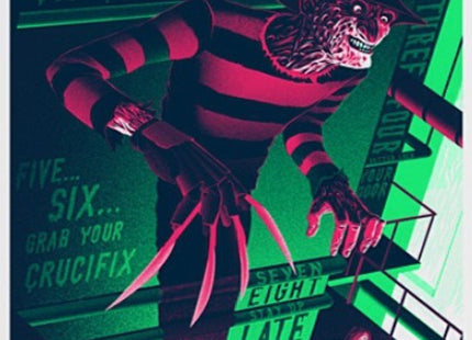 A Nightmare On Elm Street Giclee Print by Sam Chivers