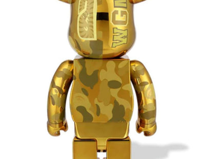 ABC Camo Shark- Gold 1000% Be@rbrick