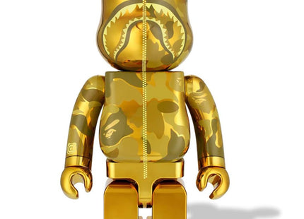ABC Camo Shark- Gold 1000% Be@rbrick