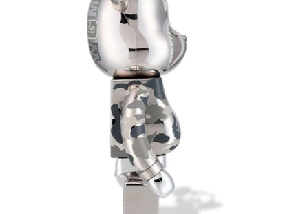 ABC Camo Shark- Silver 1000% Be@rbrick