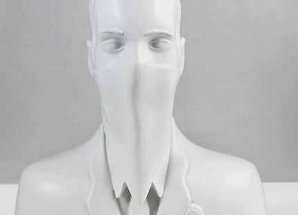 ABCNT Masked Bust Ivory White Sculpture by ABCNT
