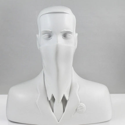 ABCNT Masked Bust Ivory White Sculpture by ABCNT