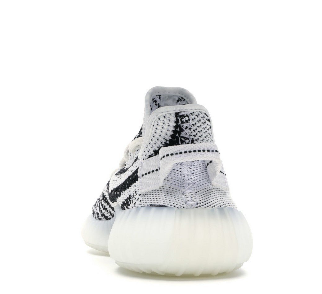 Adidas Yeezy Boost 350 V2 Zebra- Size 5 Shoe – Sprayed Paint Art ...
