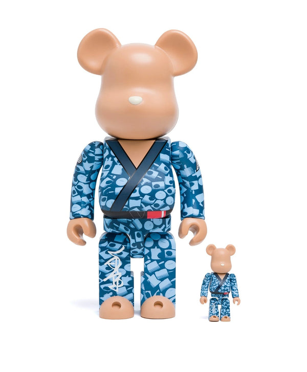 Albino Preto Stash 100% &amp; 400% Be@rbrick