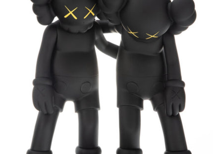 Along the Way- Black Fine Art Toy by Kaws- Brian Donnelly
