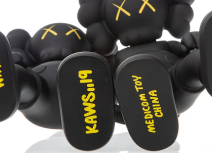 Along the Way- Black Fine Art Toy by Kaws- Brian Donnelly