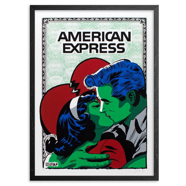 American Expression Silkscreen Print by Denial- Daniel Bombardier