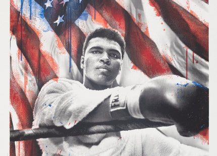 American Hero Silkscreen Print by Mr Brainwash- Thierry Guetta