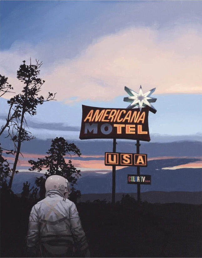 Americana Motel Archival Print by Scott Listfield