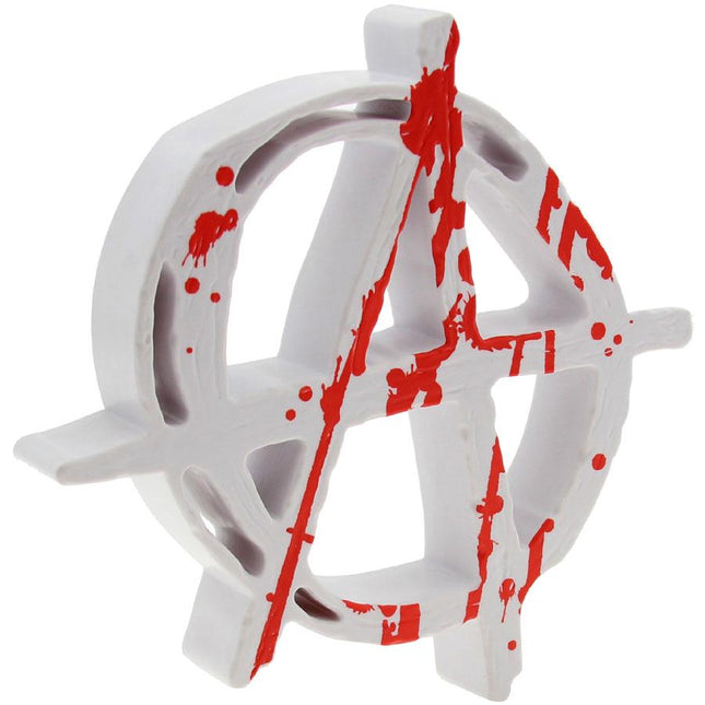 Anarchy Symbol Murder Art Toy by Frank Kozik