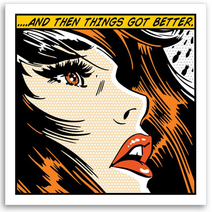 And Then Things Got Better Autumn Archival Print by Denial- Daniel Bombardier