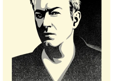 Andy Gill Anti-Hero Silkscreen Print by Shepard Fairey- OBEY