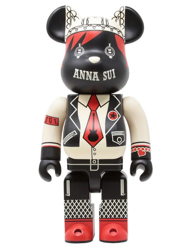 Anna Sui- Red/Beige 400%  Be@rbrick