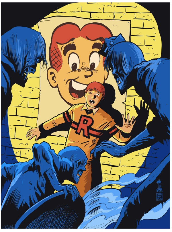 Archie Baltimore ComicCon Silkscreen Print by Francesco Francavilla